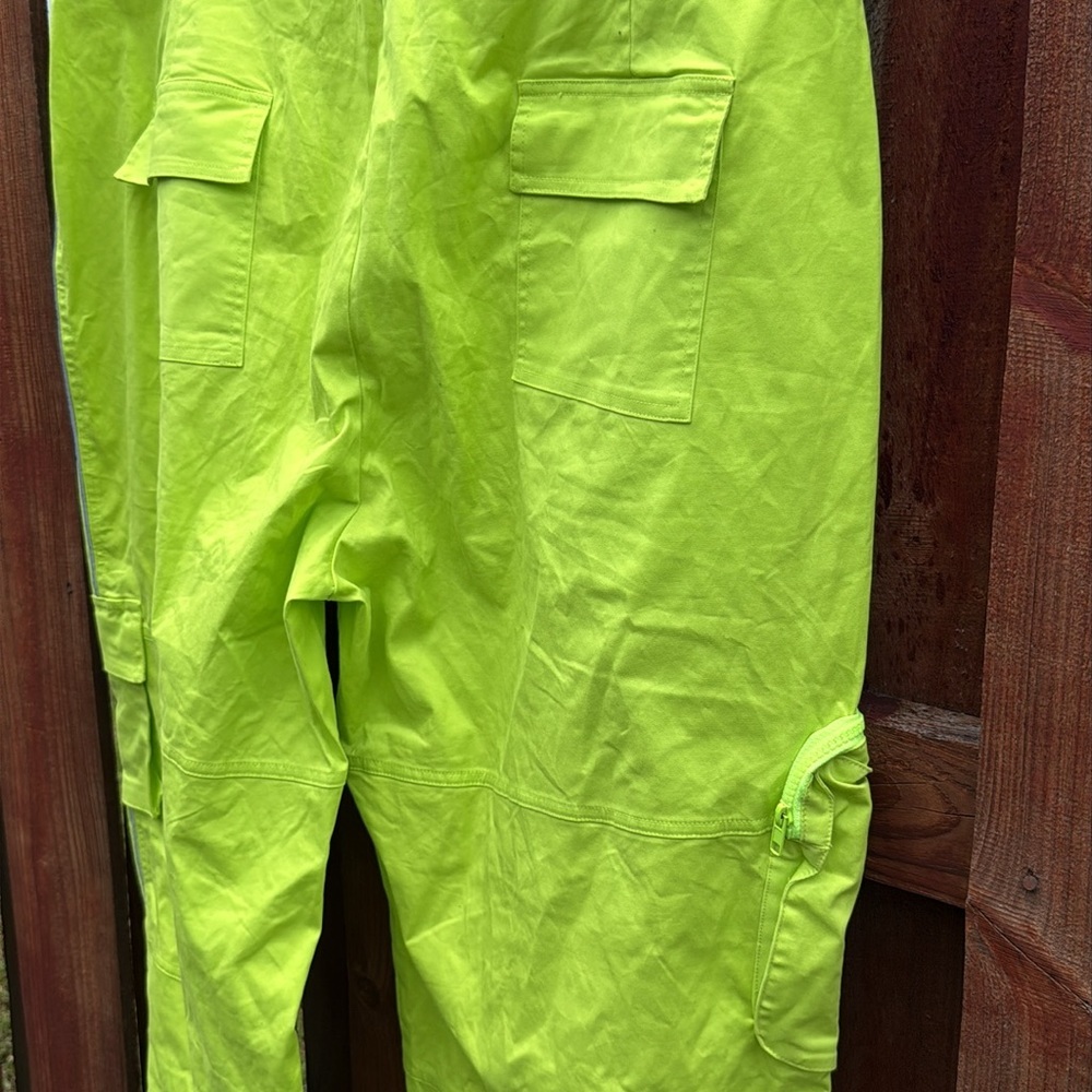 Hot & Delicious Neon Green Pants Plus Size 3X - Picture 7 of 9